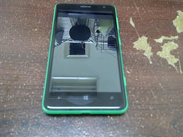 Jual cepet aja Nokia Lumia 625 green msh garansi muluss