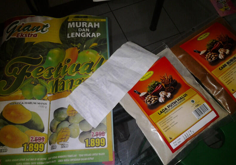 Gan Lada Putih kok mahal amat yah? Apa emang semahal itu?