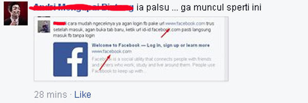 subdomain facebook sekarang jadi facebook palsu??? bener gak sih?