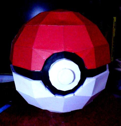 &#91;WIP&#93; Papercraft - PokeBall Case 15cm