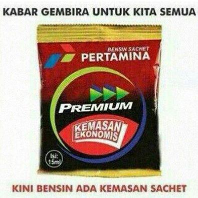 Kini Premium ada kemasan Sachet