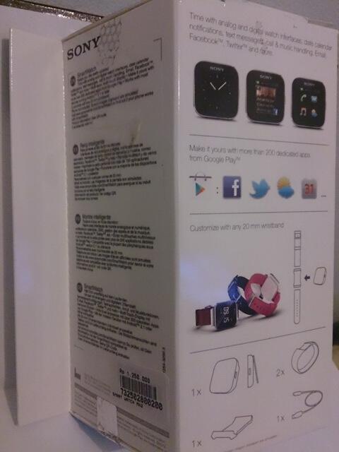 Sony Smartwatch Gen-1, Like New, Simpanan (Jakarta,Bekasi, Surabaya)