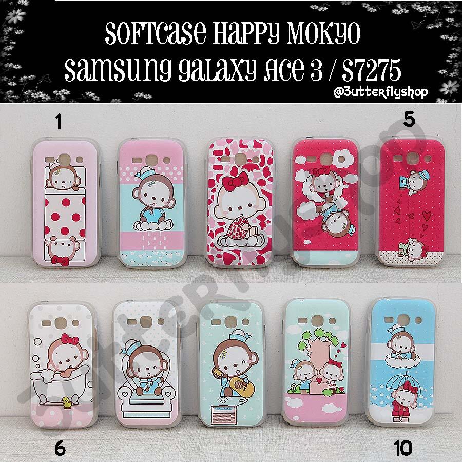 Terjual TERBARU Aksesoris Samsung Galaxy ACE 3 Flipcoverjellycase