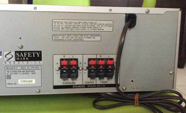 Sony Home Entertainment System STR-DK5