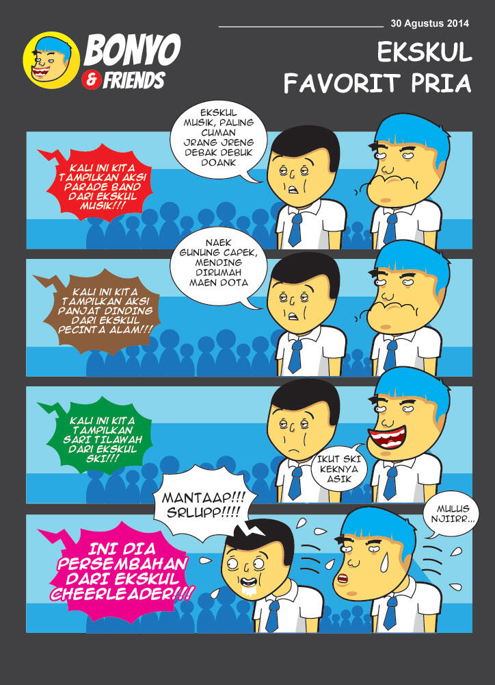 Komik Strip Buatan Ane! Bonyo and Friends!! 