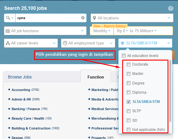 Lowongan Kerja CPNS 2014 - Diskusi dan Sharing jobsDB Indonesia