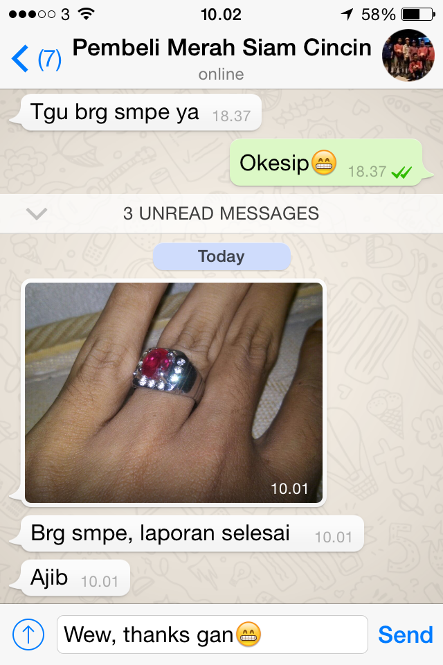 Batu Cincin Natural Murah: Kalimaya, Biduri Bulan, Safir, Zamrud, Opal, Ruby