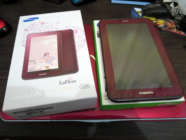 samsung tab2 P3100 la fleur langka