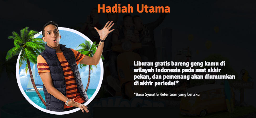 &#91;#WeCanGetaway&#93; Pengen Liburan Gratis Bareng Geng? Yuk Masuk Dimari