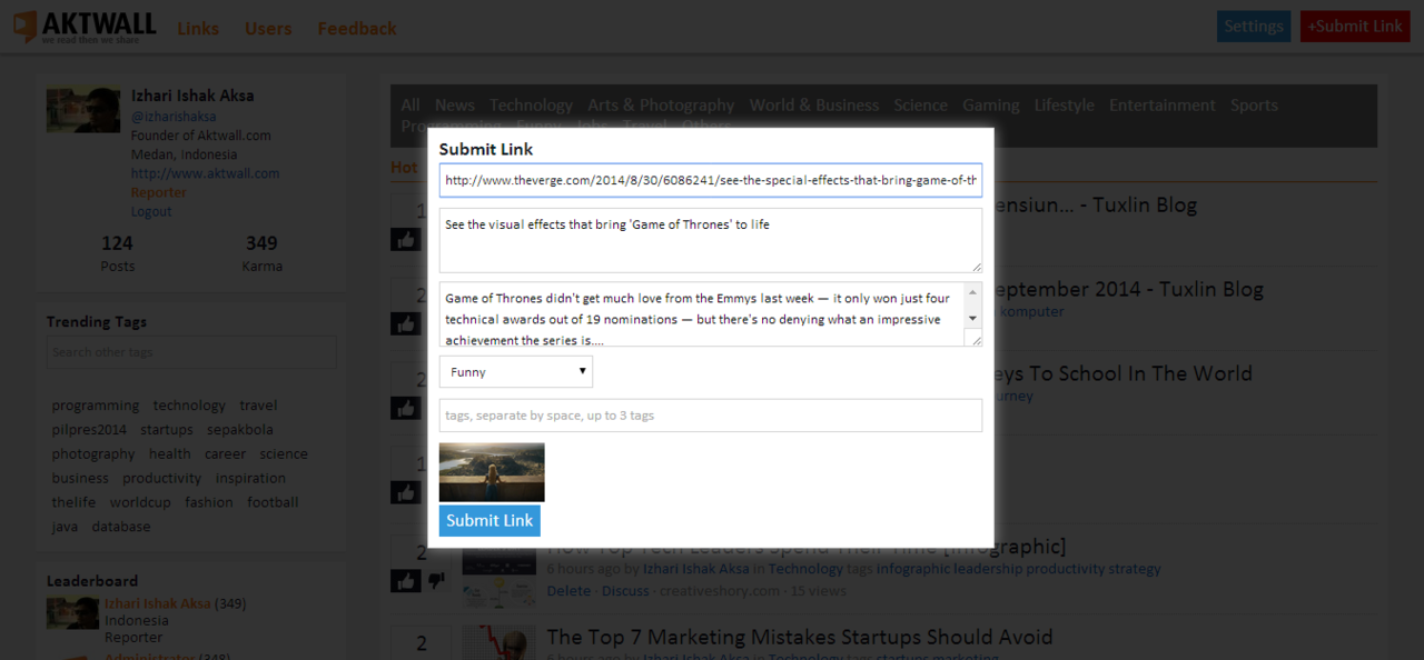 Aktwall - We read then we share &#91;Mohon Review&#93;