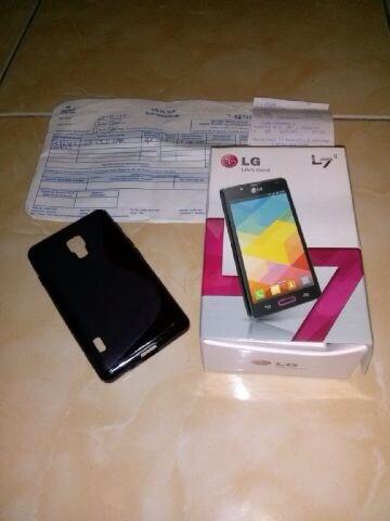LG L7 II P713 Black Hitam Fullset Mulus Murah Garansi Okt 14 Depok