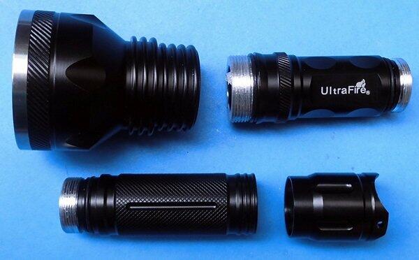 Aneka Senter Cree Ultrafire C8-T6, Q5 zoom,Mini, Romisen Warm, Battery 18650, Charger
