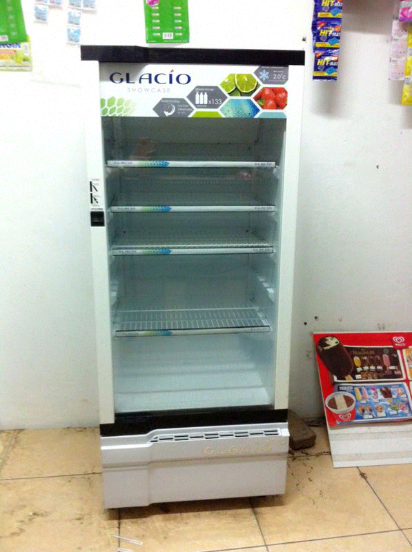 showcase toshiba glacio gs-a259 bandung