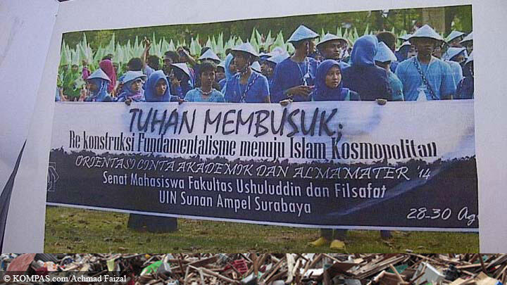 Spanduk ‘Tuhan Membusuk’ Ospek UIN-Sunan Ampel Tuai Kecaman