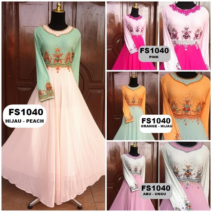 Baju Pesta Muslimah Hycon Princes FS1040