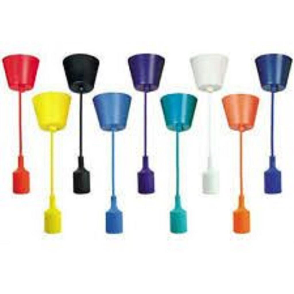 Lampu Hias Fitting Color Silikon