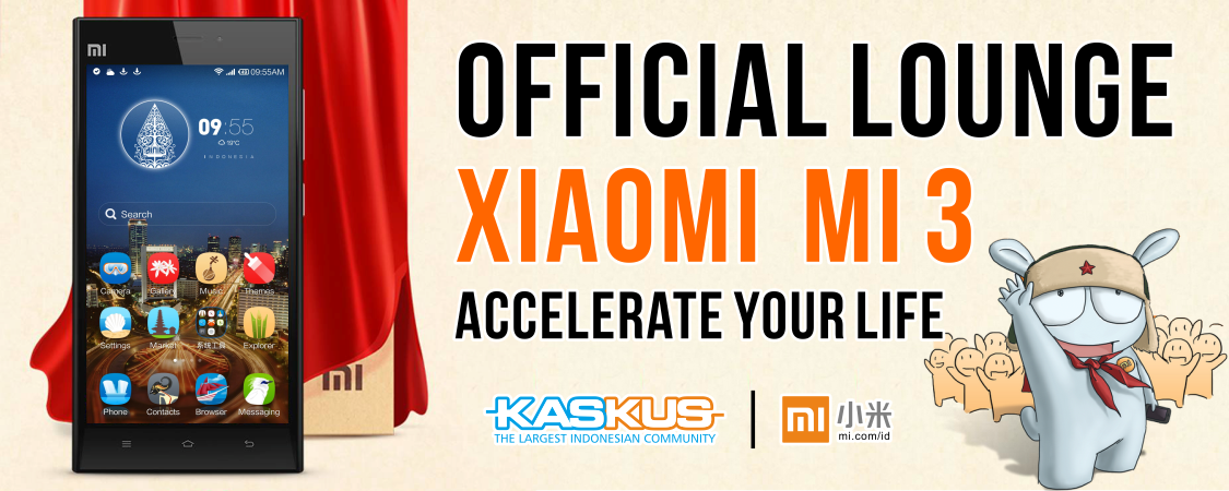 &#91; OFFICIAL LOUNGE &#93; XIAOMI MI3 USER | ACCELERATE YOUR LIFE |