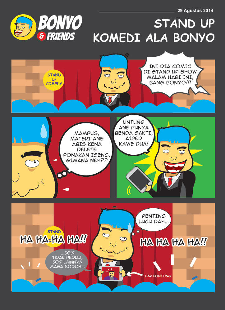 Komik Strip Buatan Ane! Bonyo and Friends!! 