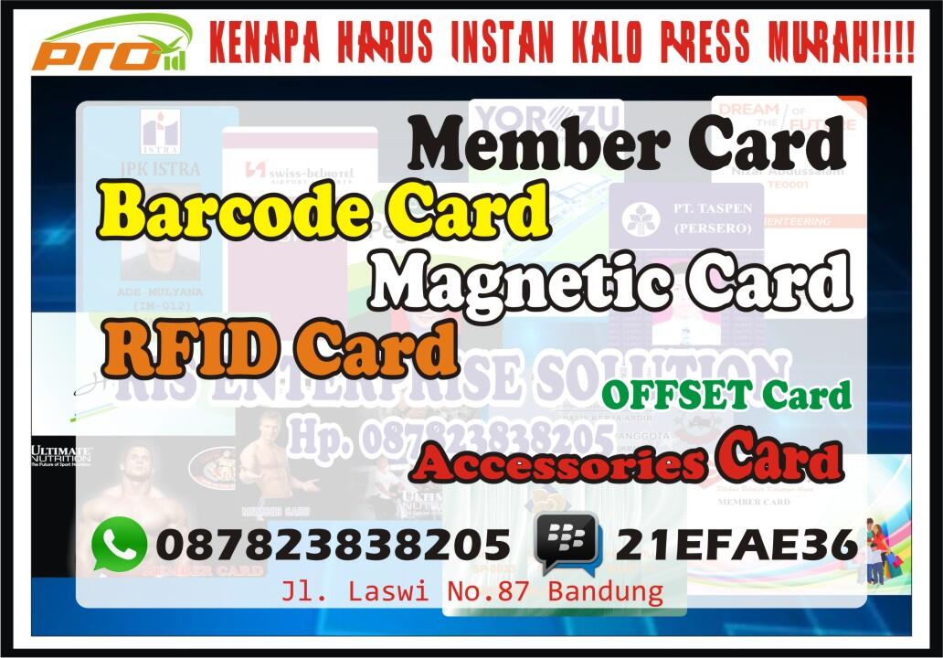 Jasa Pembuatan Kartu di bandung