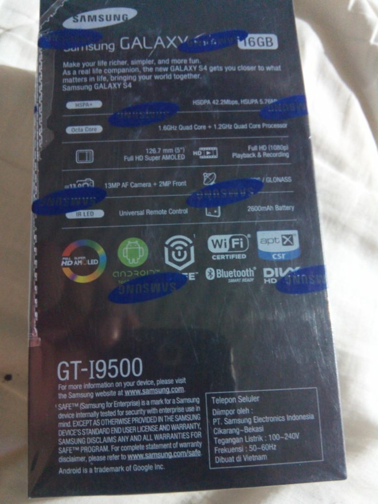 Samsung S4 black limited edition bnib semarang