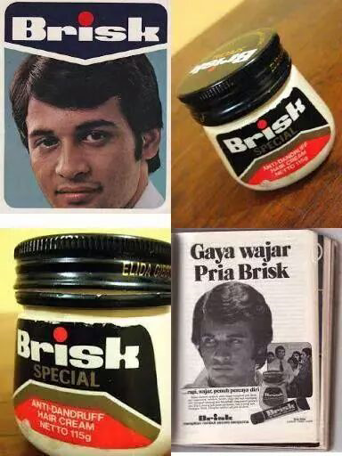 Pemuda 80-90an pasti ingat minyak rambut/hair cream ini