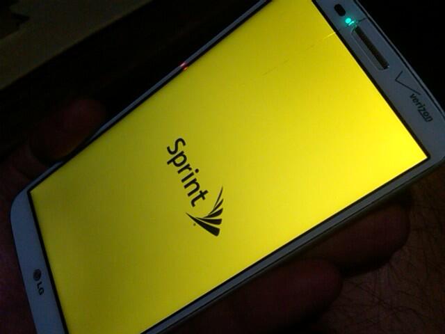 Rombengan Amerika...LG G2 Sprint White...Murah 2jt an ada minus...