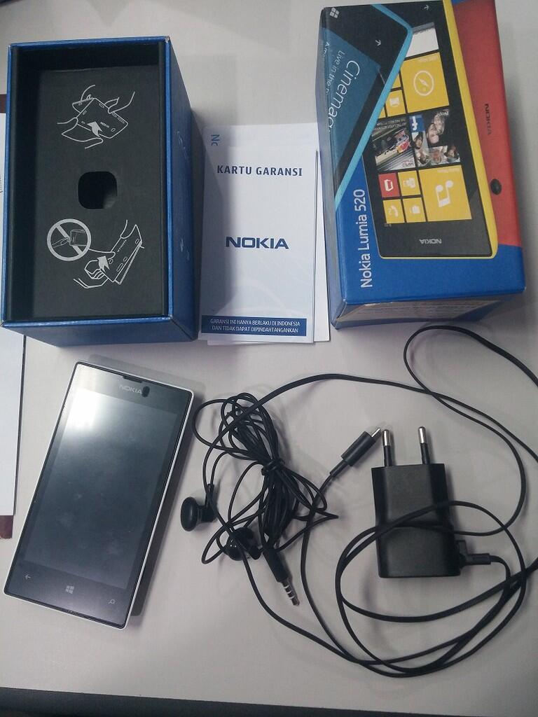 Jual Lumia 520 White 8GB