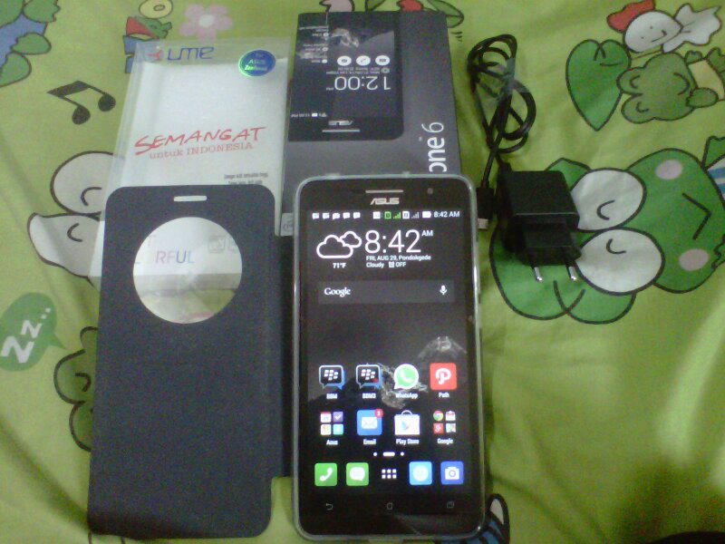 Asus Zenfone 6 Black TAM Pemakaian 7 Hari