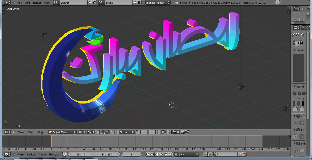 Modeling Objek 3D