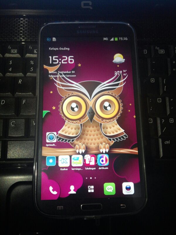 Samsung Galaxy Mega 6.3 LTE I9205 Black Fullset, Saingan Note 2; Mega; Lg G Pro
