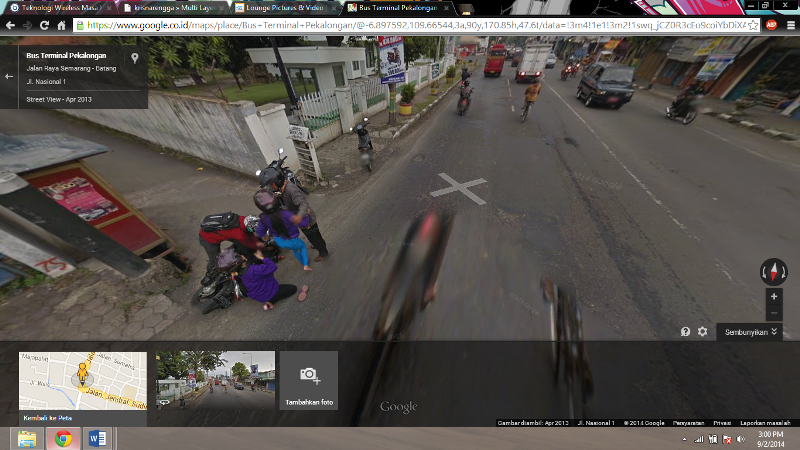 GOKIL..!! 50 Moment Mengejutkan Yang Terekam Google Street View