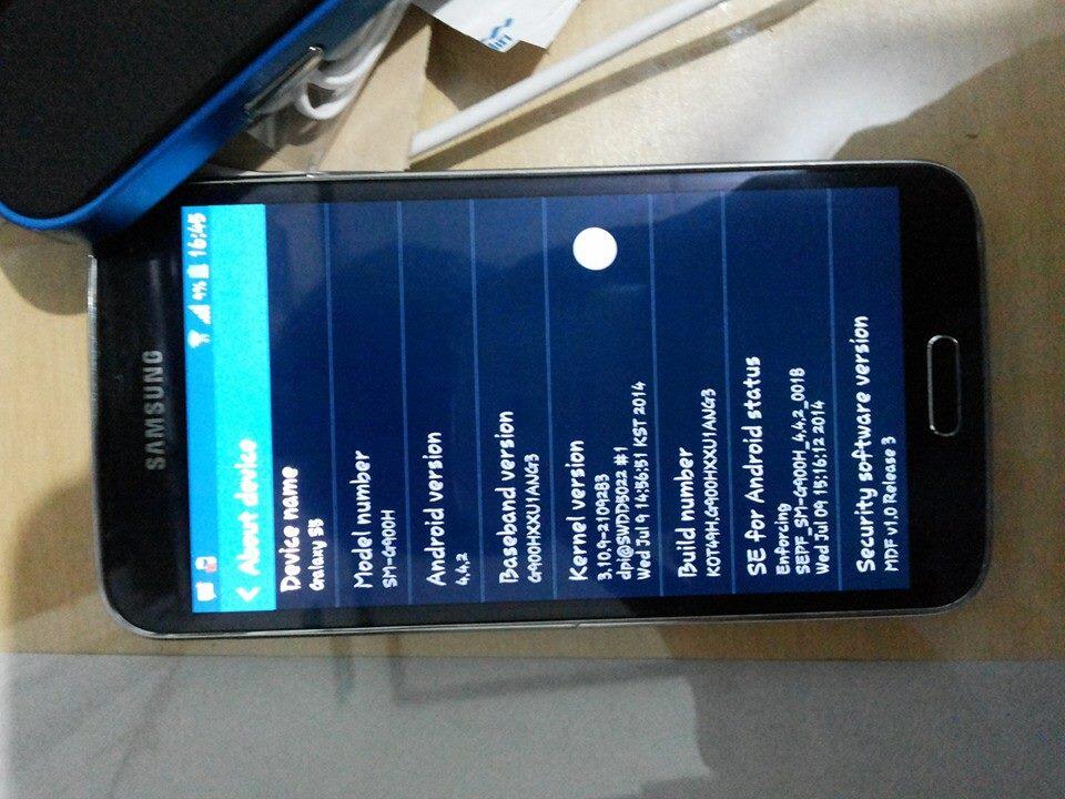 DIJUAL Samsung Galaxy s5 ORI Garansi sein Pembelian Bulan 17 juni 2014