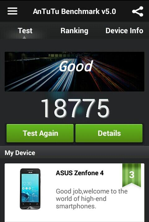 4 mobile. ASUS Zenfone 4 ANTUTU Benchmark.