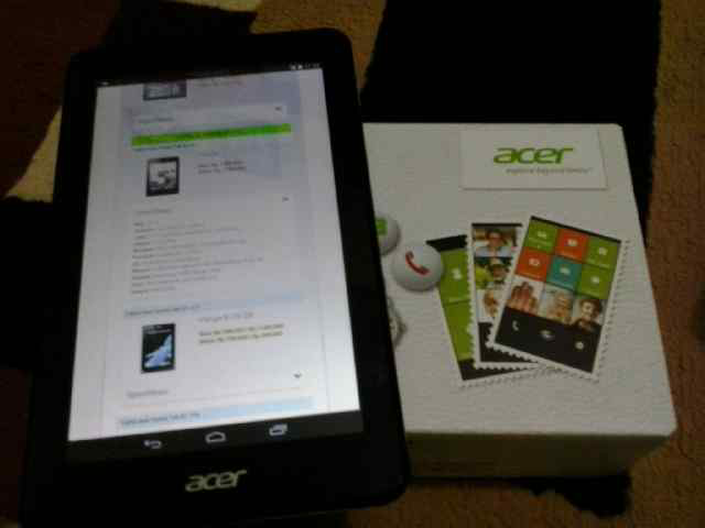 Acer Iconia Tab A713 Quad Core Bandung Gak Jadi Pakai