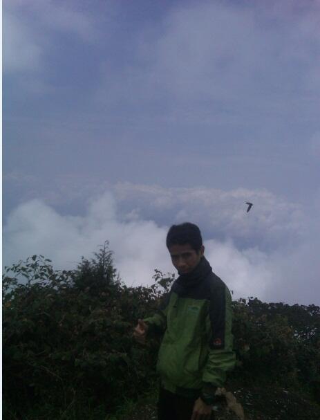 MENDAKI SALAH SATU GUNUNG DI GARUT