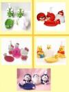 Bathroom Set Karakter Hello Kity Pooh Doraemon Angry Birds