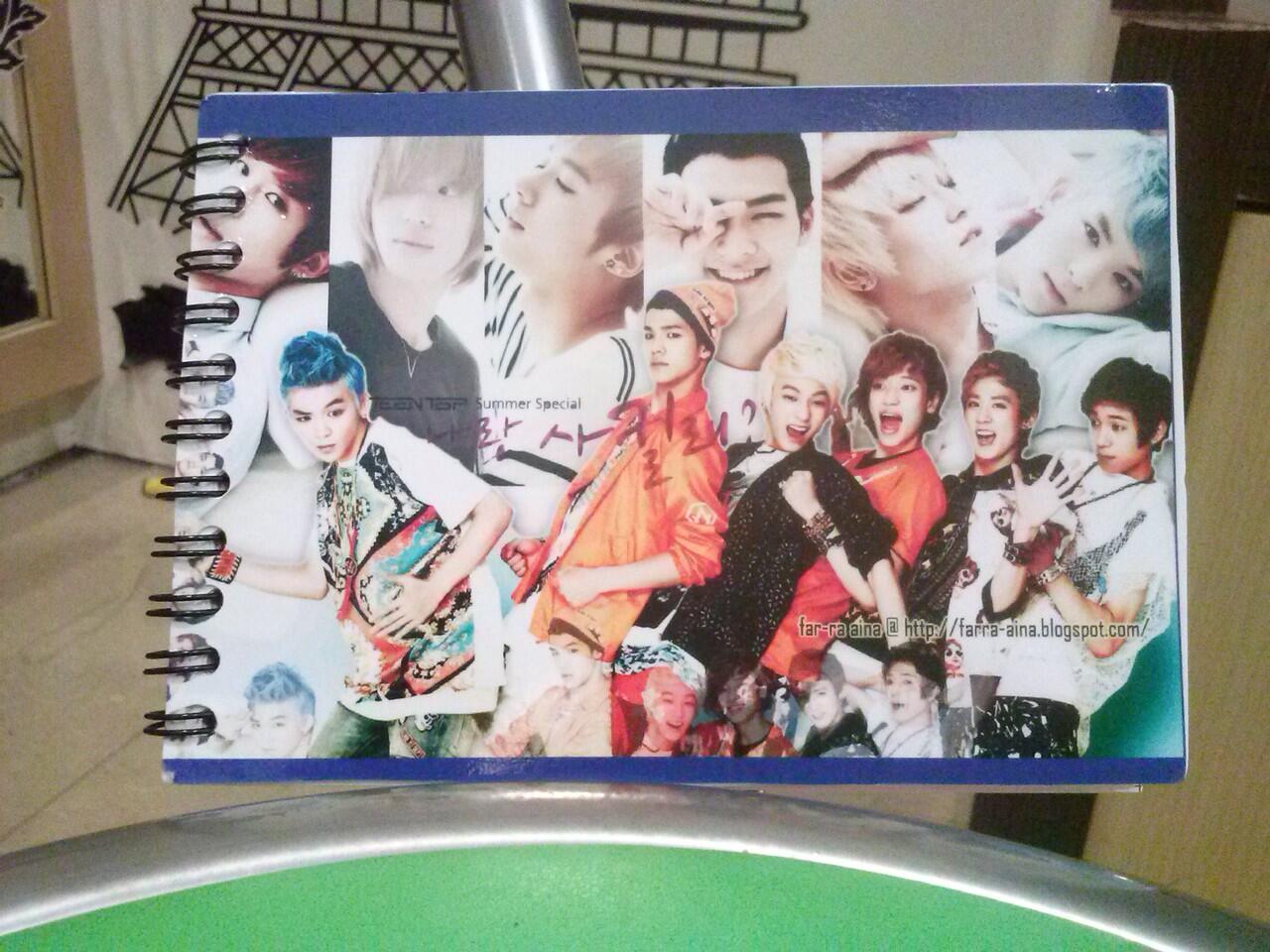 jual note k-pop, j-pop, anime