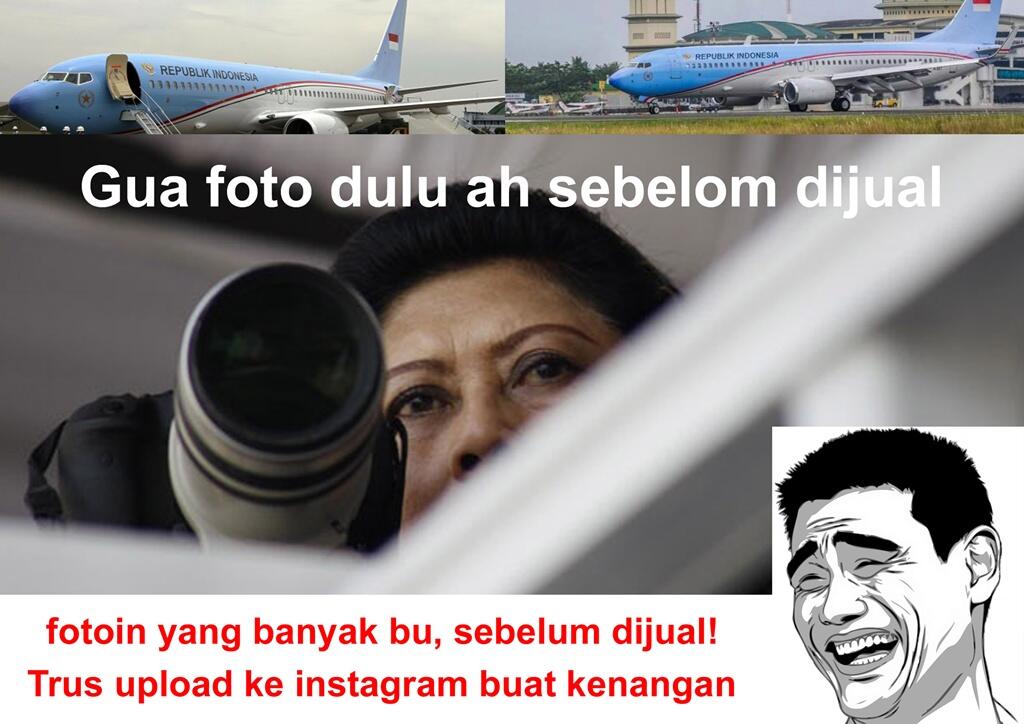 Gara Gara Meme Ini Akhirnya Pesawat Kepresidenan Batal Dijual &#91;ngakak&#93;