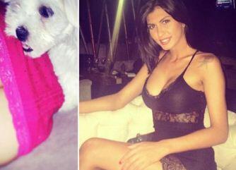 Model Cantik Ini Dikecam Karena Unggah Foto Anjing Gigit Payudarranya (Pics)