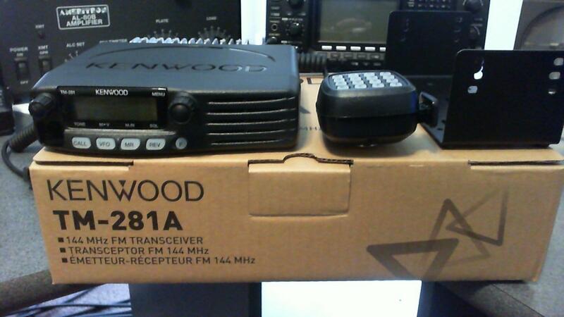Radio Rig Kenwood TM-281A VHF 65 W Baru