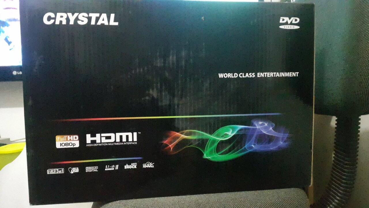 dvd crystal hdmi 905 baru
