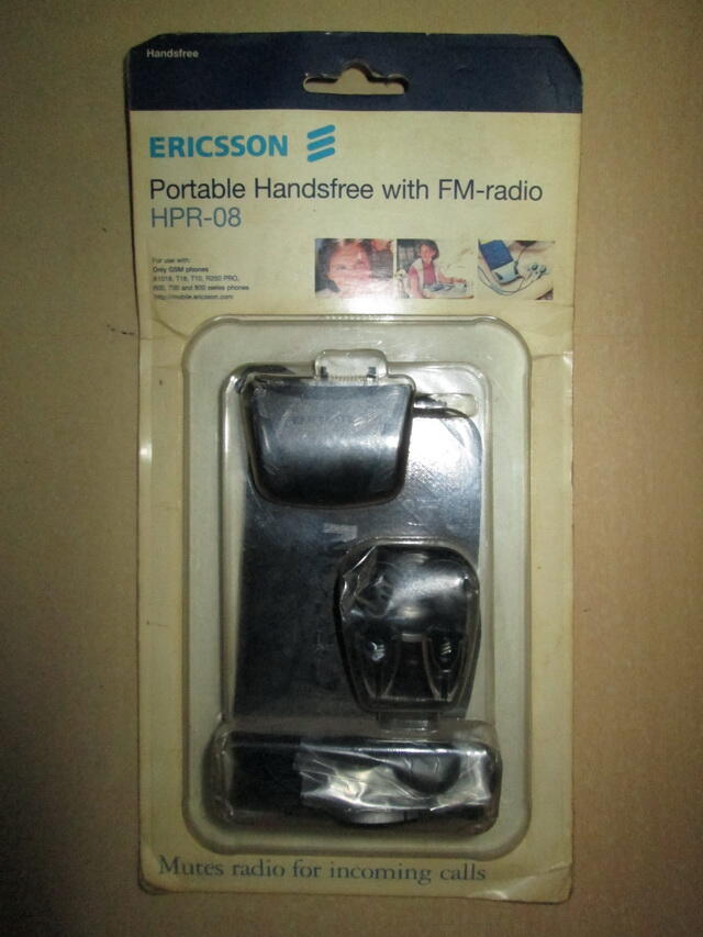 jual handsfree radio buat ericsson paus R250 (HPR-08), original
