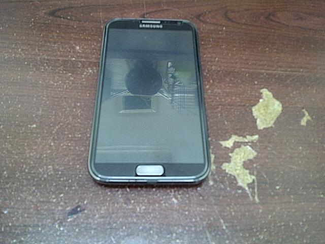 jual cepet aja samsung galaxy note 2 N7100 grey murah aja gan