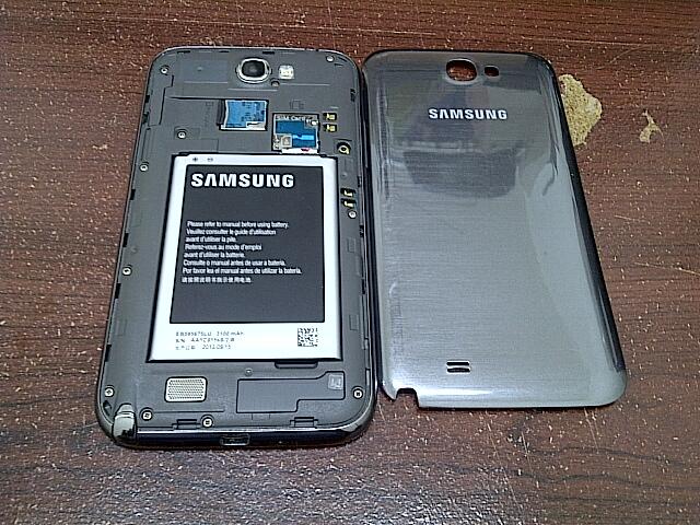 jual cepet aja samsung galaxy note 2 N7100 grey murah aja gan