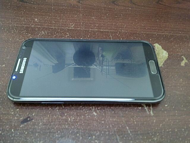 jual cepet aja samsung galaxy note 2 N7100 grey murah aja gan