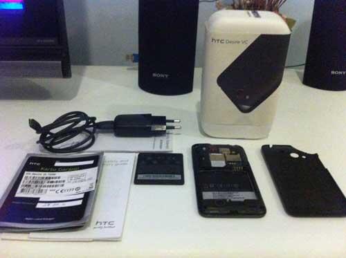 JUAL HTC Desire VC Hitam (Dual On GSM-CDMA)