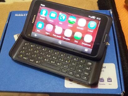 Nokia E7 Dark grey Fullset