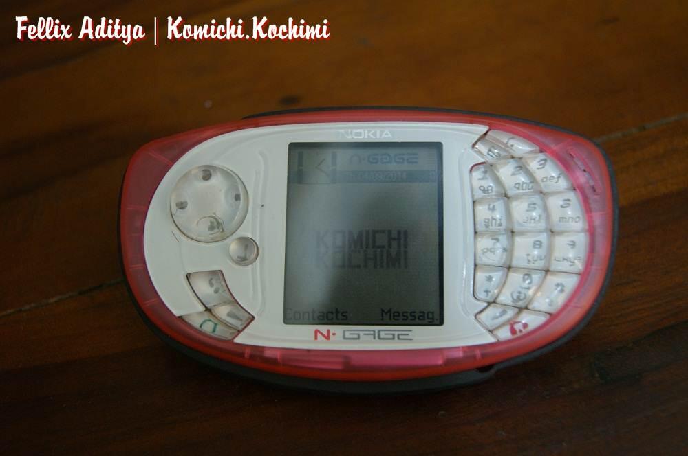 Nokia N-GAGE QD | Pink Trans + Keypad Putih Trans | Ga MASUK NYESEL!