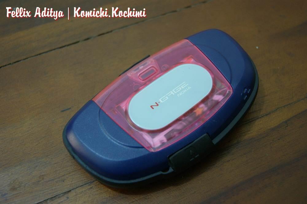 Nokia N-GAGE QD | Pink Trans + Keypad Putih Trans | Ga MASUK NYESEL!