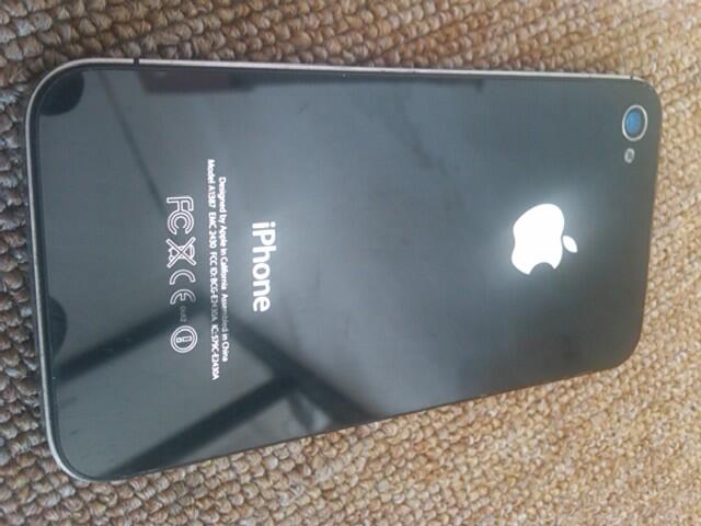 iPhone 4s Verizon 16gb Black Mulus Fullset + RSim 9 Pro